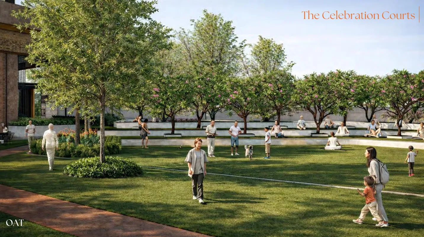 The celebration lawn