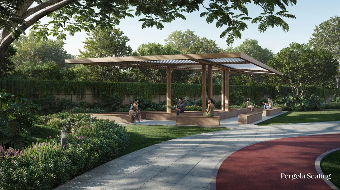 Pergola seating